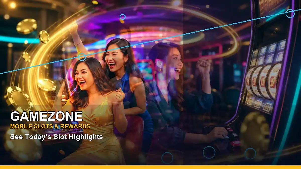 GAMEZONE right-diagonal duo online slot games highlighting mobile-friendly casino play
