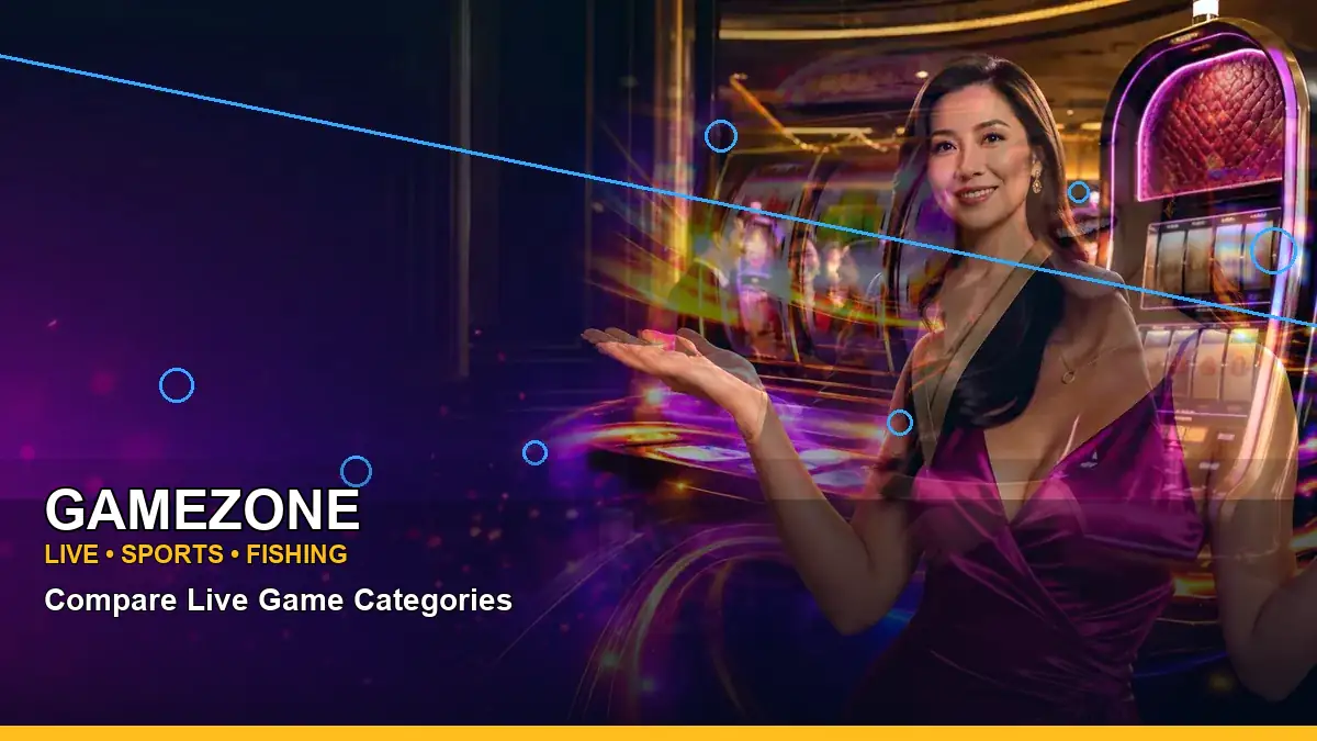 GAMEZONE wide-action mobile casino app highlighting mobile-friendly casino play